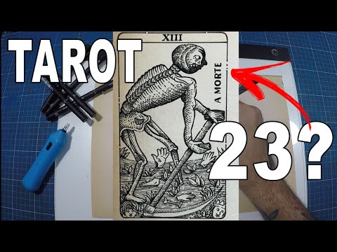 Cartas do Tarot - 23 Desenhadas uma a uma