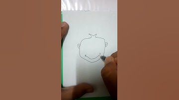 HOW TO DRAW A GORILLA FACE EASY