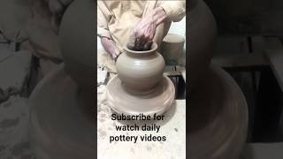 foot wheel throwing process | pure satisfying | pottery throwing #pottery #ceramic