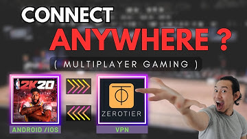 Connect Anywhere! Android NBA2K20v.98 +  ZeroTier One App  | Android/iOS Gaming