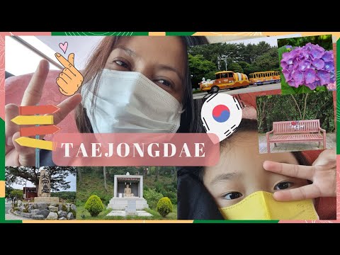 TAEJONGDAE IN BUSAN SOUTH KOREA | DANUBI TRAIN | 태종대 다누비열차 #joannassi #태종대 #busan