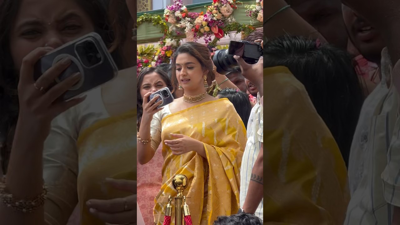 Keerthy Suresh entry | 