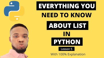python tutorial for beginners #5 - python list [what is list in python]