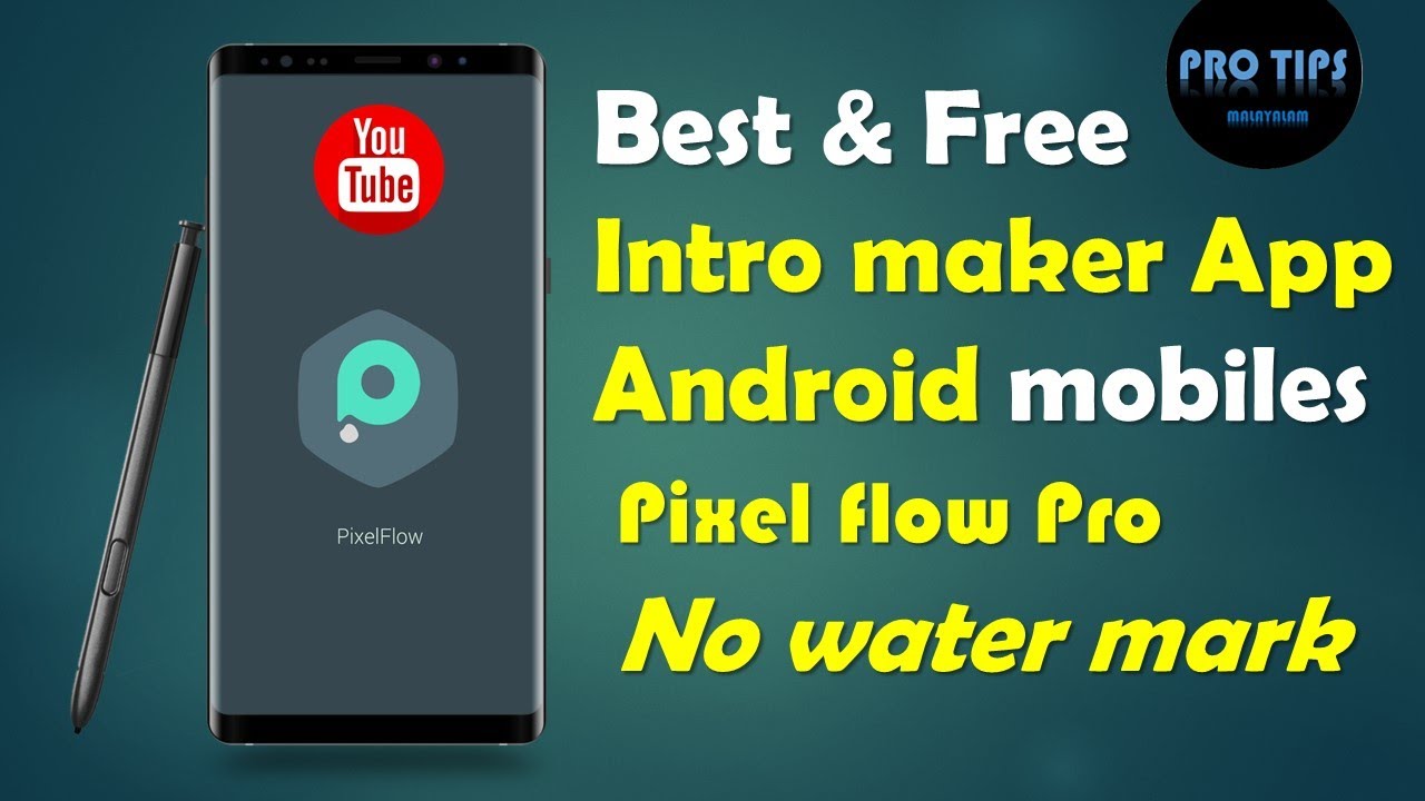 PixelFlow App Review - Best Online Intro Making App for Android