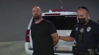 Kidnapping suspect arrested in Bexar County, curses at media during perp walk