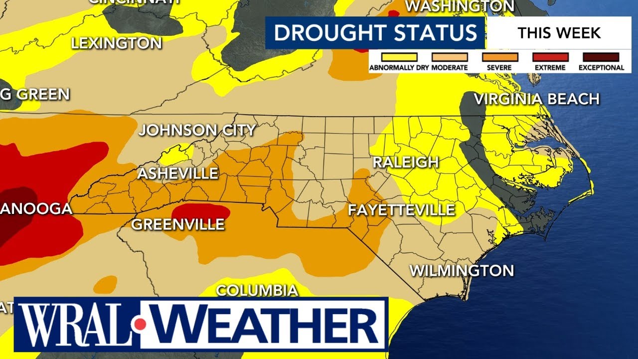 North Carolina Forecast Drought conditions worsen in NC, Triangle sees