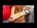 Wood turning - An unknown trunk  /   Um tronco desconhecido