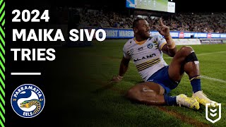 NRL Highlights | NRL 2024 | Maika Sivo's Try-Scoring Season