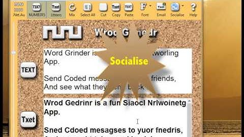 WordGrinder (a.k.a. W0RD GR1ND3R) 1010.Net.Au