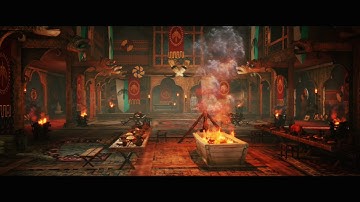 Vikings Great Hall - Environment Design UE4