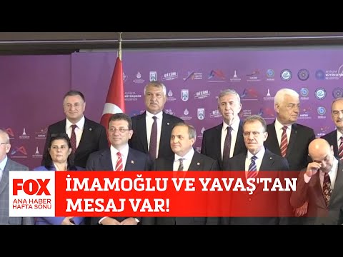 İmamoğlu ve Yavaş'tan