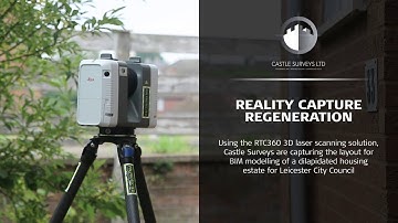 Regeneration using Reality Capture with Castle Surveys