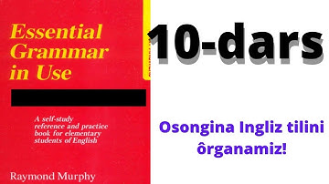 Raymond Murphy.10 -dars.  Past simple negative and question inkor VA sôroq shaklini yasash