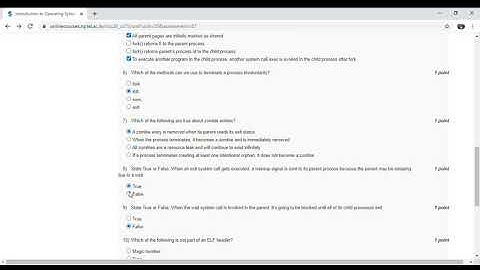 Introduction to Operating Systems   Week-3 solution #nptel