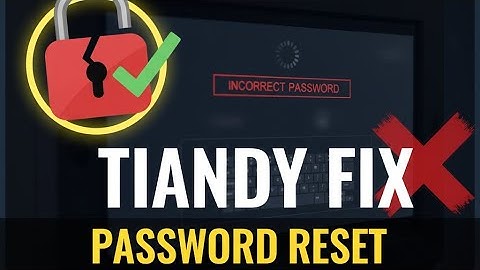 How to Reset password Tiandy IP Camera|Tiandy IP Camera Password Reset|Tiandy NVR Password Reset| 