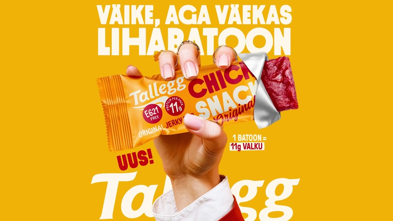 Uus Tallegg lihabatoon. Väekas amps kiiresse päeva!
