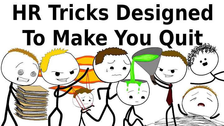 HR Tricks Designed To Make You Quit