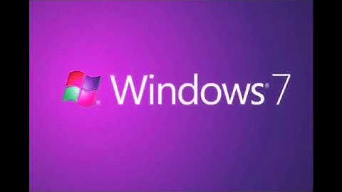 Windows 7 Logo Animation In RGB Or RBG
