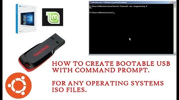 How to Create A bootable USB with Command Prompt. for Windows, Linux and any OS
