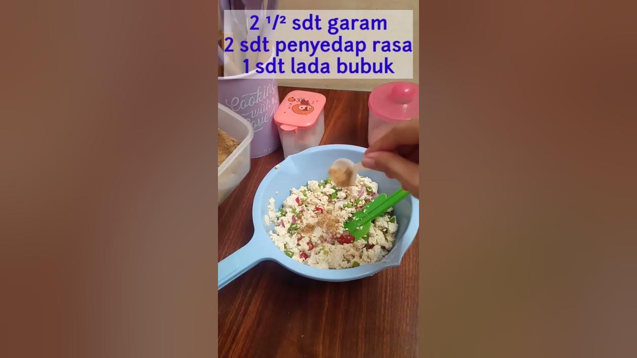 Resep Perkedel Tahu
