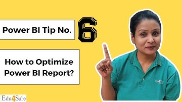 How to Optimize Power BI Report | Reduce Number of Visuals | Edu4Sure (Hindi + English)