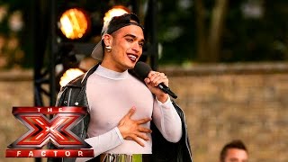 Seann Miley Moore has a gift for the Judges | Boot Camp |  The X Factor UK 2015