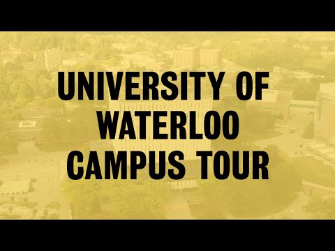 University of Waterloo campus tour