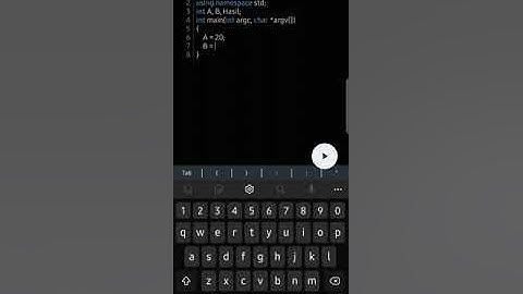 28. Reza Anjani - Belajar Coding jenis C++ menggunakan aplikasi Cxxdroid