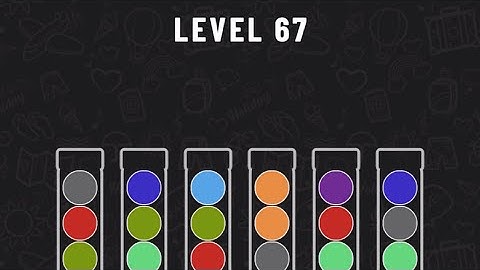 Ball Sort Puzzle Level 67 #ballsortpuzzle #ballsortpuzzlegameplay #puzzlegame #mobilegames
