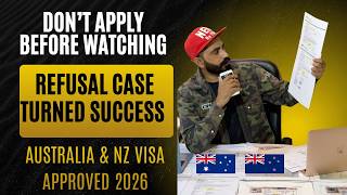 Australia &amp; New Zealand Tourist Visa Approved 🔥 Refusal Case Turned Success | Latest Updates 2026