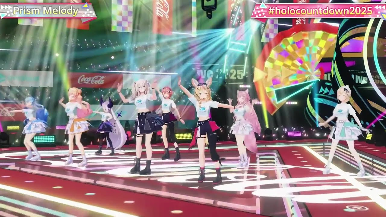 HoloFantasy, HoloForce, NePoLaBo & HoloX Sing Prism Melody 【COUNTDOWN LIVE 2025▷2026】