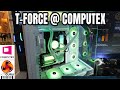 Computex 2023: T-Force demos DDR5 and... SSD liquid coolers?!