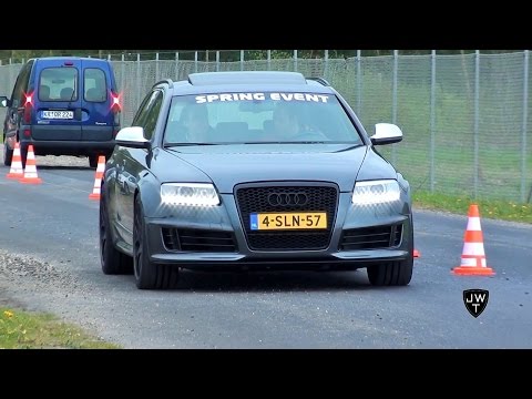 Audi RS6 Avant W/ 800HP (!) Drag Racing Vs MP4-12C & More!!