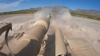 US Army M1A2 Abrams In Action ,Tank Gunnery