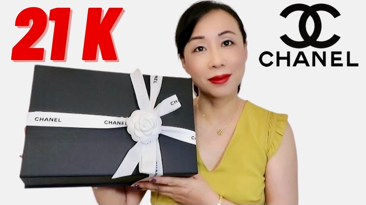 CHANEL 21K COLLECTION UNBOXING 2021 /New Chanel Mini Square Caviar Leather