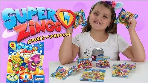 NEW SUPERZINGS SERIES 2 SUPER RARE GOLD FIND