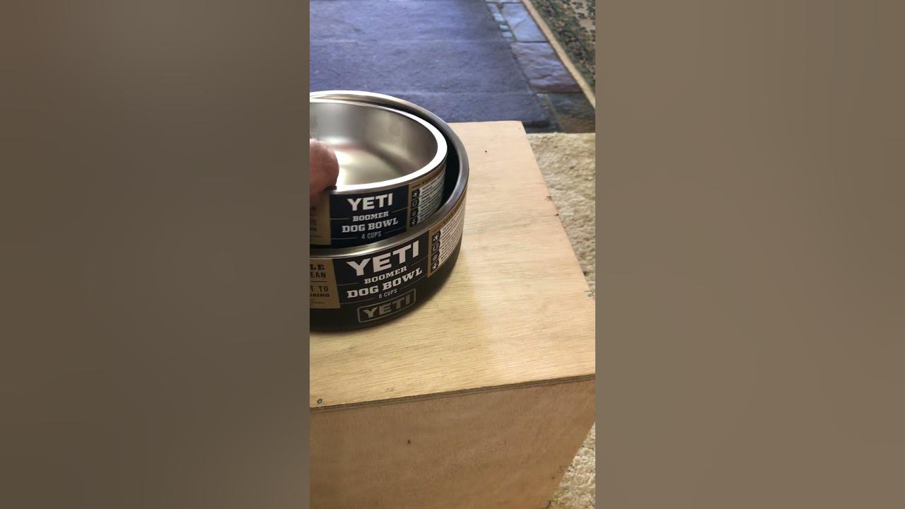 YETI Dog Bowl Boomer 8 and Boomer 4 Review & Unboxing I love them