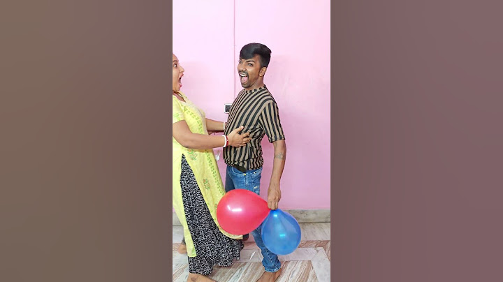 Balloon Pop Challenge GONE WRONG! 😂 (Couple Edition) #couples #funny #balloonchallenge #shorts