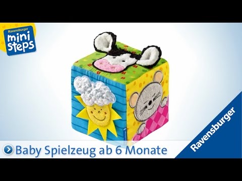 Ravensburger ministeps: Softwürfel Lustige Fingerspiele - YouTube | Babyspielzeuge