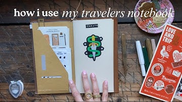How I Use My TRAVELERS NOTEBOOK 📒