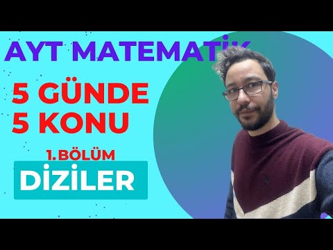 AYT MATEMATİK- DİZİLER- TEK VİDEODA FULLE