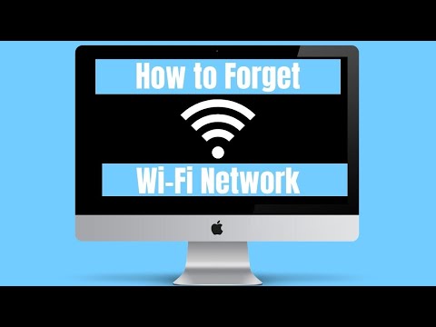 How to Forget a Wi Fi Network on Your Mac Computer