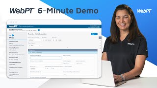 WebPT 6 Minute Demo 2021 | Physical Therapy Software Demo screenshot 1