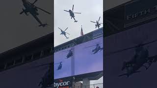 Sick Helicopter Fly Over At Bengals Seahawks Game Breast Cancer Salute Oct 2023