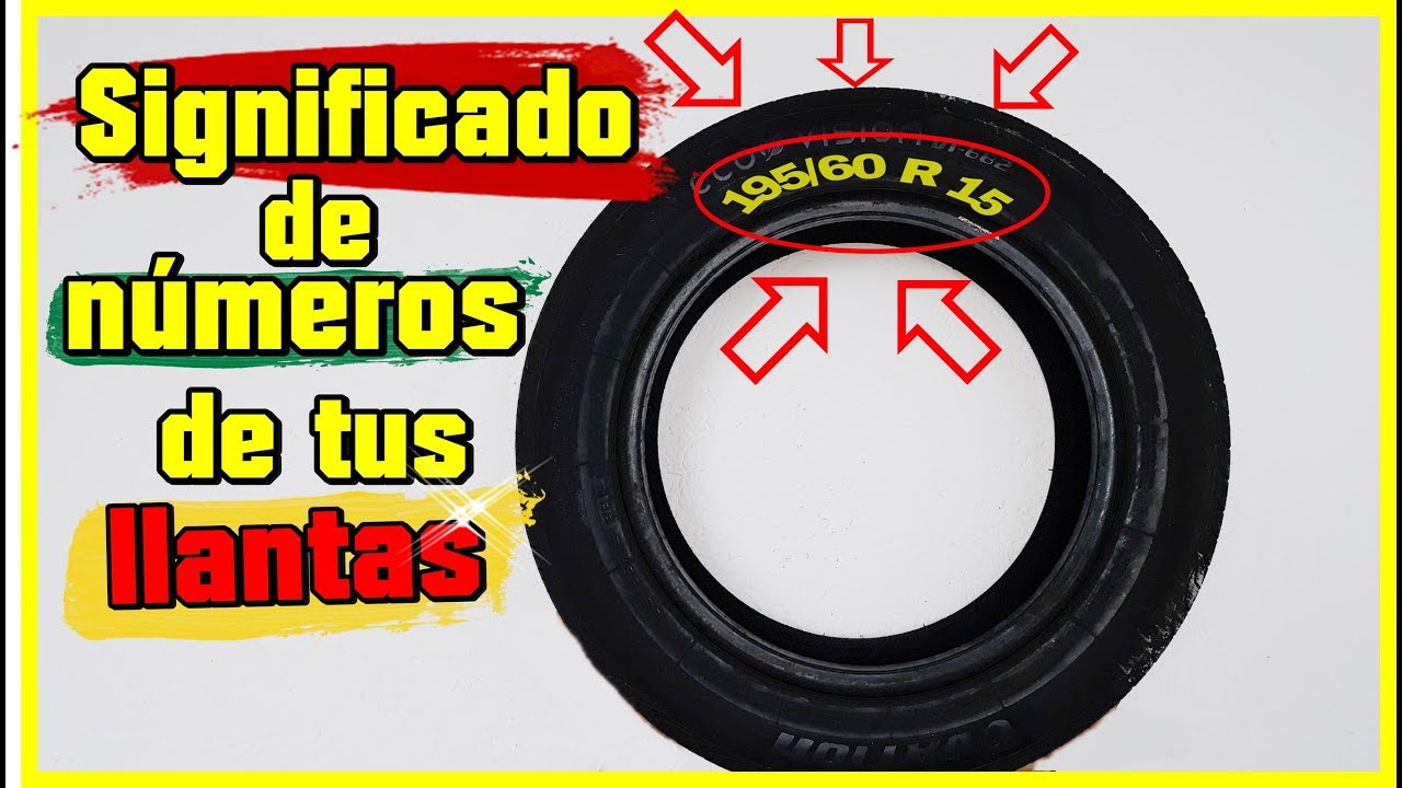 llantas-como leer el significado de los números de las llantas o