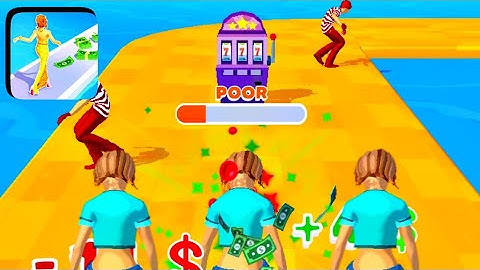 Run rich 3D💃🏻💵 Walkthrough gameplay🤩(Android iOS games) Level 56-57
