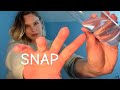[ASMR] Fast &amp; Aggressive Hand Movements  And Upper Body Massage With Oil (Hand Sounds, Snapping)