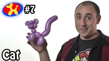 One Balloon Cat - Balloon Animal Lessons #7