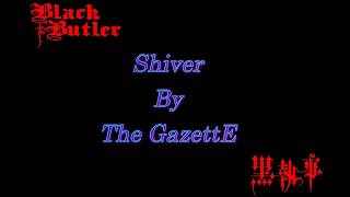 Shiver By The GazettE Resimi