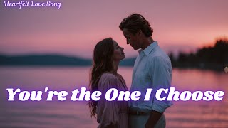 💕 You're the One I Choose 💕 | Heartfelt Love Song |   2025 💕